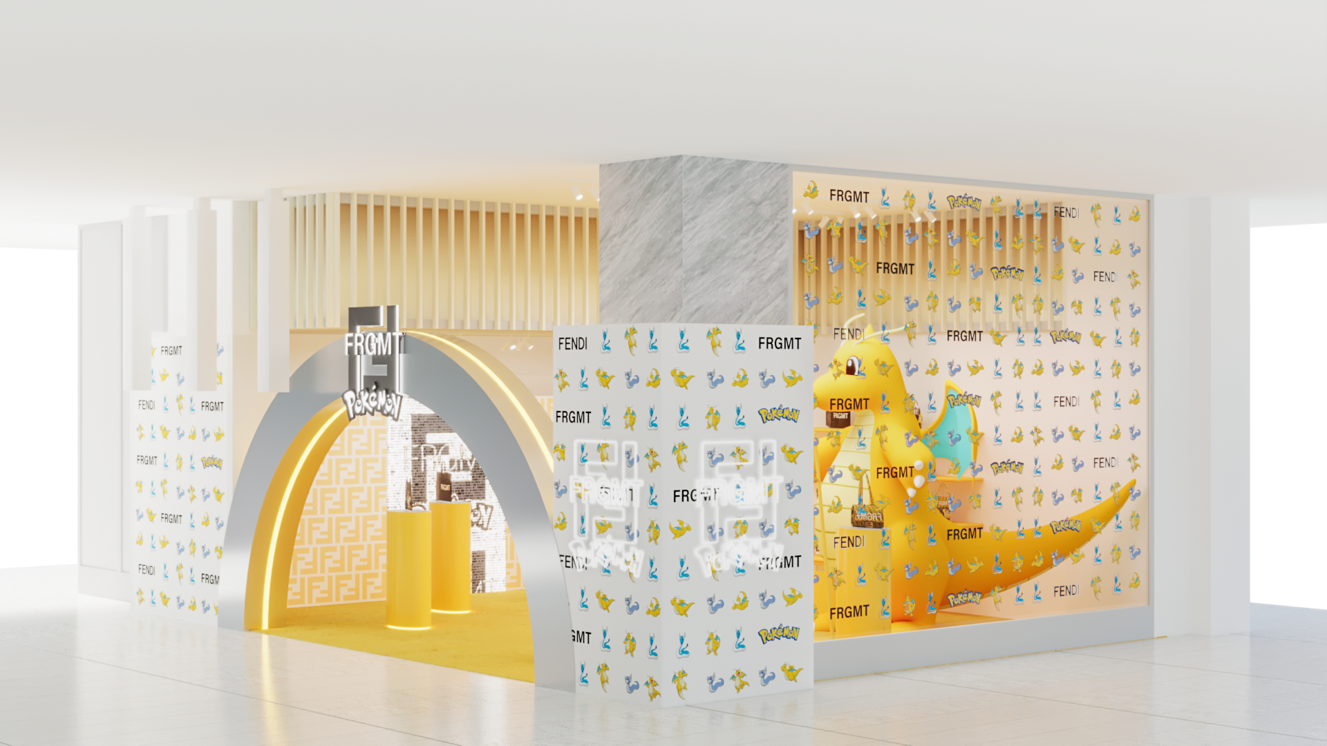 限定品　入手困難　FENDI ポケモン コラボ pokemon ネックレス 画像一覧）世界が注目するキャッチーなコラボ「FENDI x FRGMT